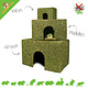 JR Farm Caseta de heno natural para roedores y conejos
