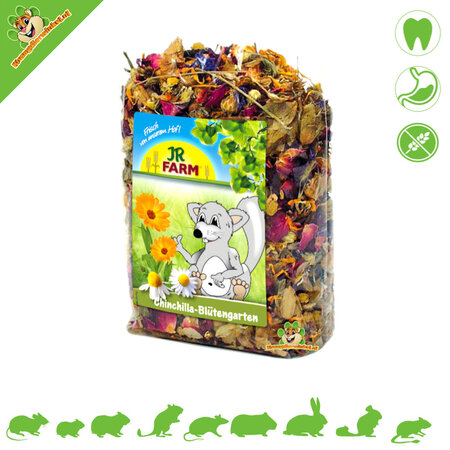 JR Farm Chinchilla Flower Garden 50 grams
