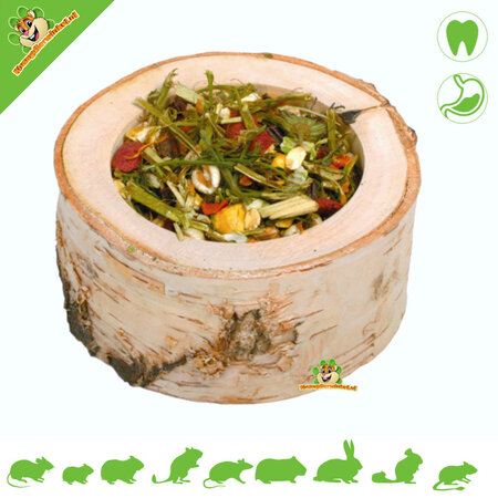 JR Farm Kräuterglas aus Holz 120 Gramm