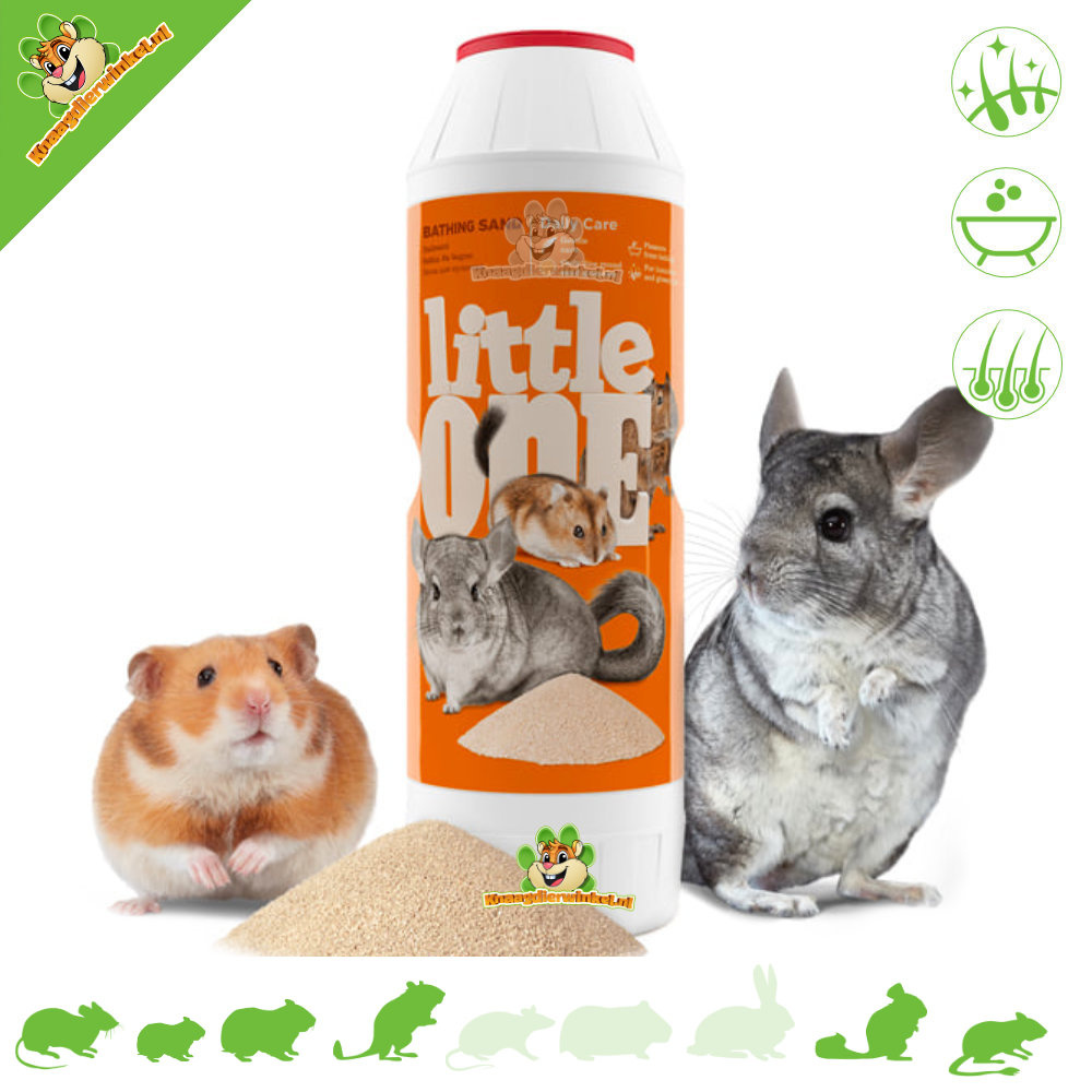 Badesand für Nagetiere