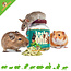 Mealberry Little One Erbsenflocken für Nagetiere und Kaninchen