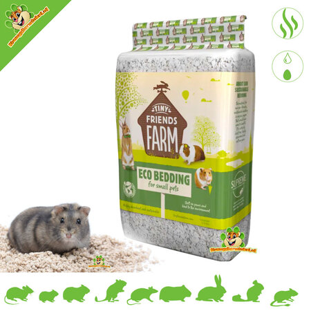 Supreme Ściółka ekologiczna Tiny Friends Farm 15 litrów