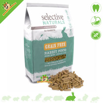 Alimento selectivo para conejos sin cereales, 1,5 kg.