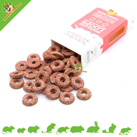 Supreme Selective Naturals Woodland Loops Cochon d'Inde 80 grammes