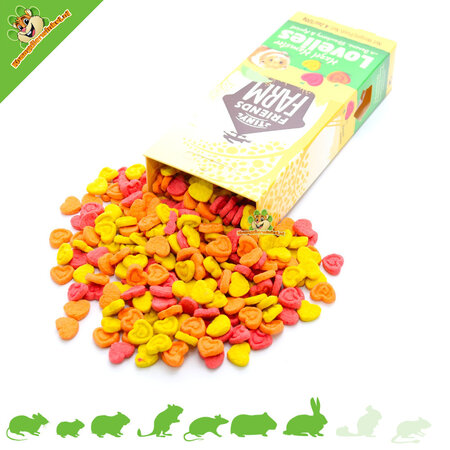 Supreme Hazel Hamster Lovelies Banana, Strawberry & Apricot