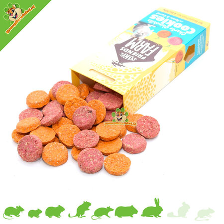 Supreme Charlie Chinchilla Cookies Raisins Secs et Carottes