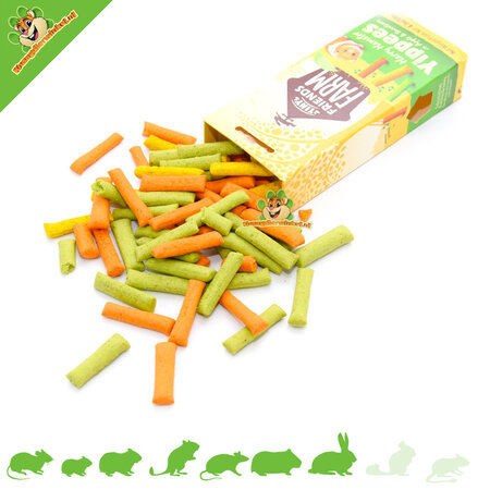 Supreme Harry Hamster, juhu, Apfel & Mais