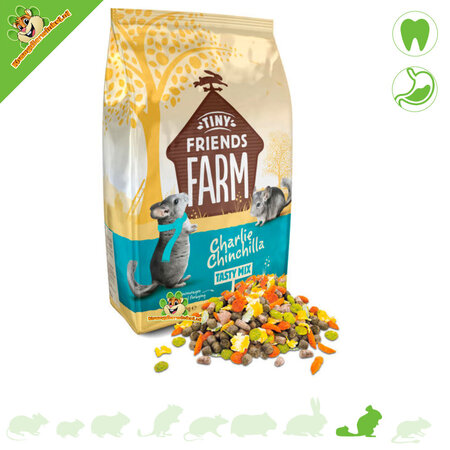 Supreme Charlie Chinchilla Complete Muesli 2,5 kg Chinchillavoer