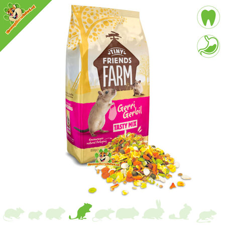 Supreme Gerri Gerbil 850 gramos de alimento para jerbos