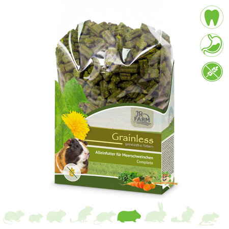 JR Farm Pełnoporcjowa, naturalna, bezzbożowa karma dla świnek morskich 1,35 kg