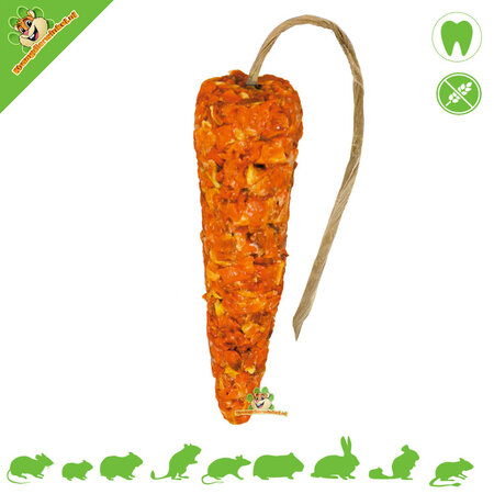 JR Farm Nibble Carrot 12 cm
