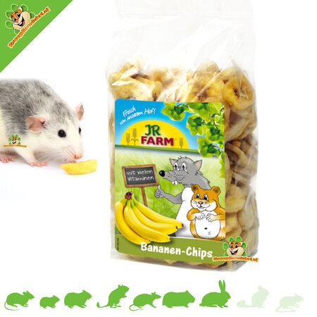 JR Farm chips a la banane