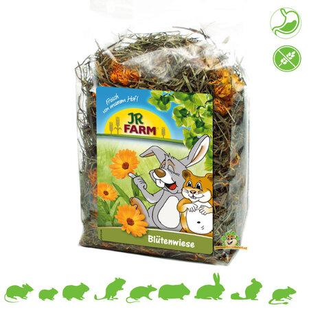 JR Farm Flower Meadow ¡Sin cereales para roedores y conejos!