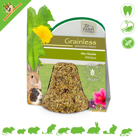 JR Farm Hibisco de campana de heno sin grano