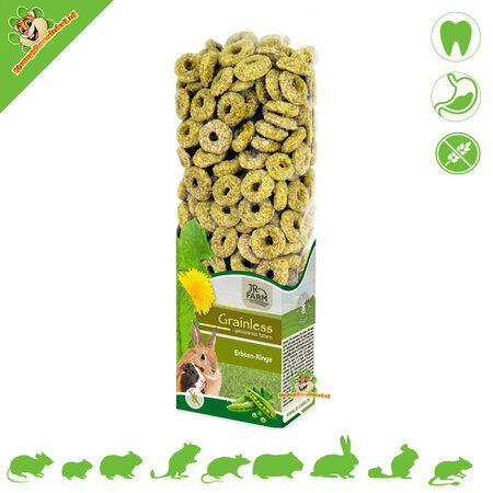 JR Farm Kornlose Erbsenringe