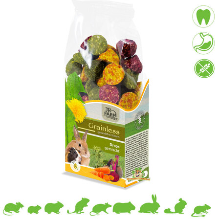 JR Farm Mezcla de gotas sin cereales