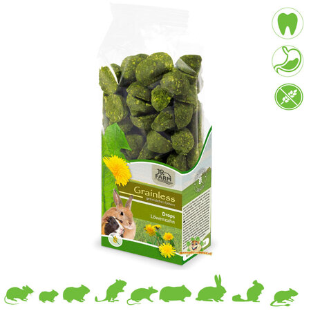 JR Farm JR Farm Grainless Drops Löwenzahn 140 Gramm