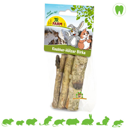 JR Farm Knabbel Knaaghout Berk 40 gram