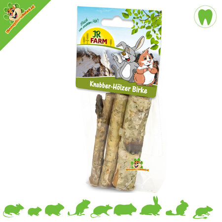 JR Farm Knabbel Knaaghout Berk 40 gram