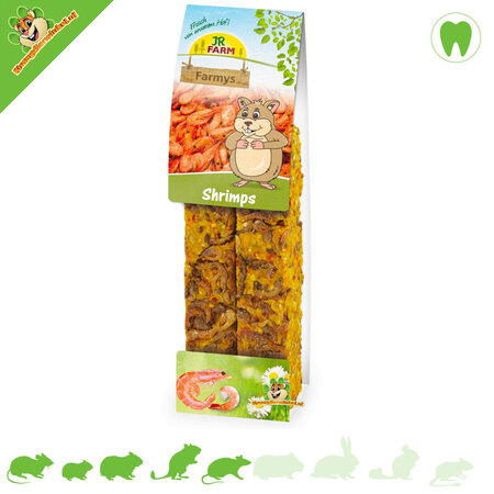 JR Farm Farmys Garnalen Sticks 160 gram