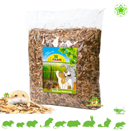 JR Farm Sensación de bosque de basura con cobertura del suelo de piñas