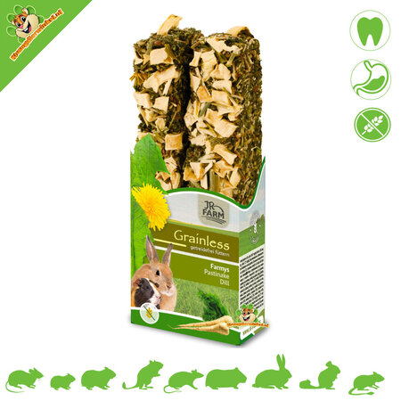 JR Farm Grainless Farmys Pałeczki z pasternakiem i koperkiem