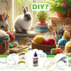 Knaagdierwinkel® Wooden Dowels for DIY Hamsterscaping 50 pieces