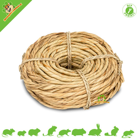 Knaagdierwinkel® DIY Seagrass Rope 3 mm 500 grams