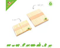 Palitos de helado de madera de haya para armar tú mismo, 11,5 cm | 50 unidades