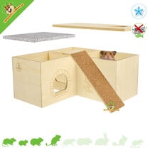 ʄʋʀɬɨɴɡ Goldi ᘉōōк Maison d'angle multi-pièces 32 cm