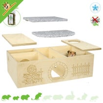 ʄʋʀɬɨɴɡ Graniet Meerkamerhuis Goldi LARGE