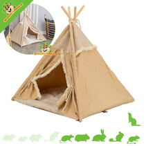 Tipi-Zelt Beige 65 cm