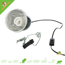 Reflector Clamp Lamp with Wire Protection Cap and Ceramic Fitting