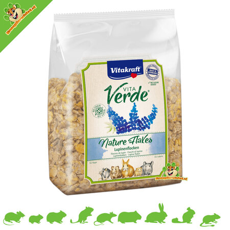 Vitakraft Vita Verde Nature Lupine Flakes for Rodents & Rabbits!
