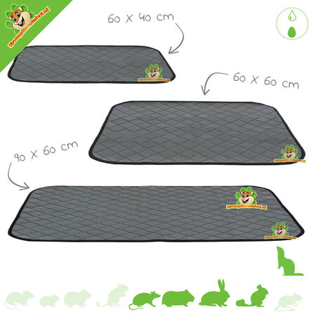 Trixie Washable Plasmat Gray