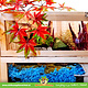 Planta de cannabis artificial colgante 65 cm