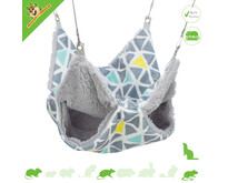 Dubbeldekker Hangmat 30 cm voor Knaagdieren