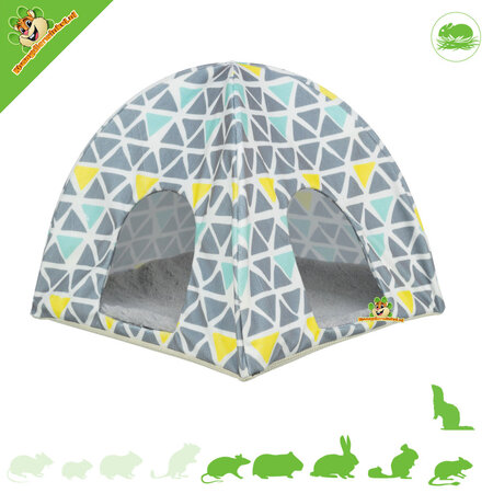 Trixie Knaagdier Tent 37 cm voor Knaagdieren en Konijnen