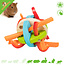 Trixie Wooden Foraging Play & Snack Ball 8 cm