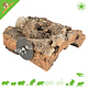 Trixie Plateau en liège de 12 cm pour cages métalliques