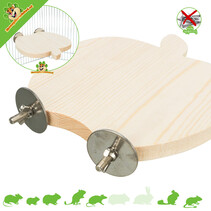Holzplateau Apfel 21 cm