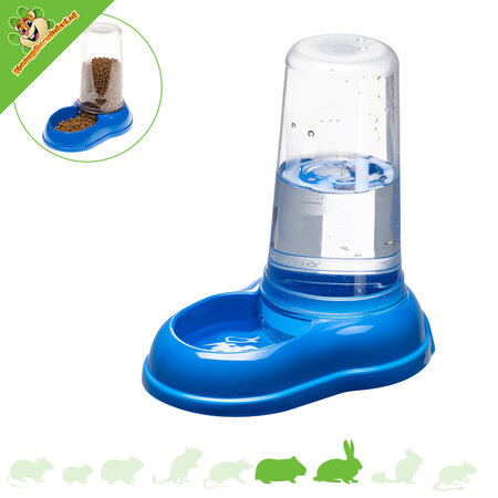 Ferplast Azimut Dispensador Tazón de Comida/Tazón de Agua