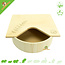Getzoo Plaque de bois pour bac à sable Hamsterscaping 25 cm