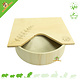 Getzoo Plaque de bois pour bac à sable Hamsterscaping 25 cm