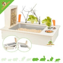 Guinea Pig & Rabbit Feeding Station 70 cm