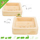 Trixie Bol en bois de 11 cm