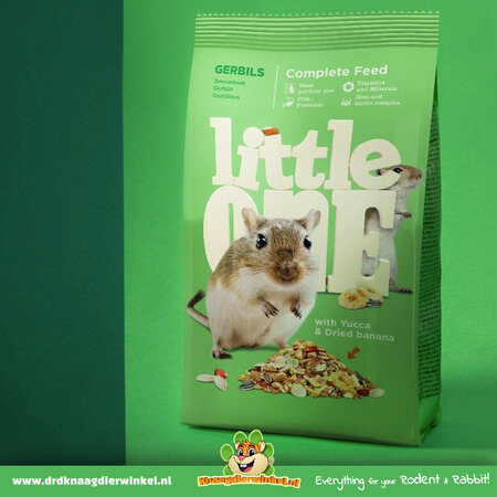 Mealberry Nourriture pour gerbilles Little One 400 grammes