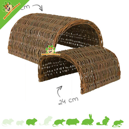 Trixie Braided Willow Bridge for Rodents & Rabbits