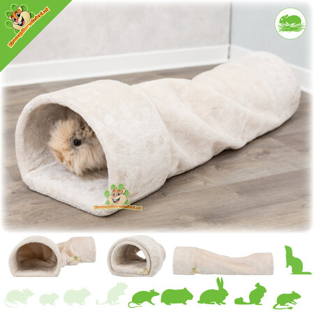 Trixie Peluche Relax Tunnel Beige 80 cm
