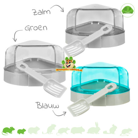Trixie Deluxe Corner Toilet 14 cm for Mice & Dwarf Hamsters